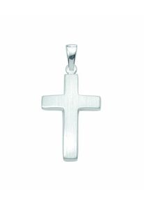 Adelia&acute;s Kreuzkette ADELIA&acute;S "Adelia's Halskette - Kreuzkette mit Kreuz Anh&auml;nger aus 925 Silber Halskette - Kreuzkette mit Kreuz Anh&auml;nger aus 925 Silber" Gr. 45, silber, Halsketten, Damen, Silber 925 (Sterlingsilber), Kreuzkette