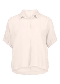 BETTY & CO Klassische Bluse BETTY & CO "Blusenshirt mit Kragen", Damen, Gr. 44, grau, Obermaterial: 81% Viskose CV. 19% Polyamid PA., Blusen Klassische Bluse