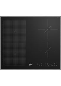 Beko Induktions-Kochfeld "HII64601AFTX", schwarz, B:59cm H:4,3cm T:52cm, Kochfelder, Stop & Go &ndash; Ausschalten aller Kochzonen & sp&auml;tere Fortsetzung, Induktions-Kochfeld