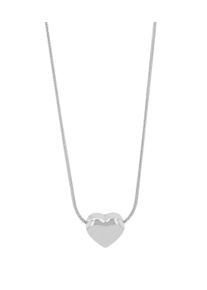 Adelia&acute;s Kette mit Anh&auml;nger ADELIA&acute;S "Adelia's Damen Edelstahl Halskette mit Anh&auml;nger Herz" Gr. 43, silber (silber, herz), Halsketten, Damen, Edelstahl, Kette mit Anh&auml;nger
