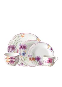 Villeroy & Boch Geschirr-Set VILLEROY & BOCH "Mariefleur Basic Starter Set", bunt, 10, Porzellan, Geschirr-Sets, Geschirr-Set, Premium Porzellan