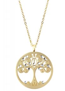 Adelia&acute;s Kette mit Anh&auml;nger ADELIA&acute;S "Adelia's Damen Edelstahl Ankerkette Halskette mit Anh&auml;nger Baum des Lebens" Gr. 43, gold (gold, baum), Halsketten, Damen, Edelstahl, Kette mit Anh&auml;nger