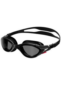 Schwimmbrille Speedo "Biofuse 2.0", schwarz (schwarz, smoke), Sportbrillen, Schwimmbrille, f&uuml;r Erwachsene, mit Markenlogo, formstabiles Material