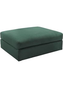 Polsterhocker OTTO HOME "Soft&Cosy XL, B: 101 cm - OTTO. Verl&auml;ssliche Qualit&auml;t.", gr&uuml;n (dunkelgr&uuml;n), B:101cm H:52cm T:97cm, 100% Polyester, Hocker, Polsterhocker, Mega-Hocker, in Cord oder Chenille-Struktur w&auml;hlbar