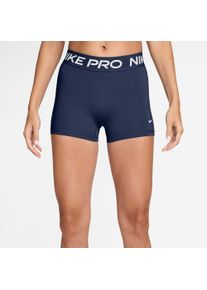 Trainingstights Nike "W NP DF 365 MR 3IN SHORT USM", Damen, Gr. XS, N-Gr, midnight nav, Obermaterial: 83% Polyester, 17% Elasthan, Hosen Trainingstights, sportlicher Stil, leichtes und geschmeidiges Material