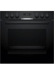 BOSCH Induktions Herd-Set "HND616LS63", Energieeffizienz: A+, schwarz, Herdsets, 3D-Hei&szlig;luft auf 3 Ebenen & Combi Zone f&uuml;r gro&szlig;es Kochgeschirr, Induktions Herd-Set