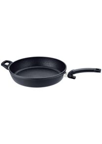 Bratpfanne Fissler "Adamant Comfort", schwarz, H:10cm L:59cm &Oslash;:32cm, Pfannen, Bratpfanne, kratzfest, Made in Germany