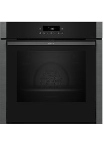 Neff Pyrolyse Backofen "B5ACJ7HG3", Energieeffizienz: A+, grau, B:59,4cm H:59,5cm T:54,8cm, Back&ouml;fen, Slide&Hide Backofent&uuml;r & knusper-gesunde Air Fry-Funktion, Pyrolyse Backofen