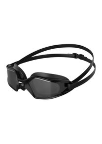 Schwimmbrille Speedo "HYDROPULSE GOGGLE AU BLACK/GREY", schwarz, grau, Sportbrillen, Schwimmbrille, f&uuml;r klare Sicht unter Wasser, bequemer Sitz, verstellbares Band