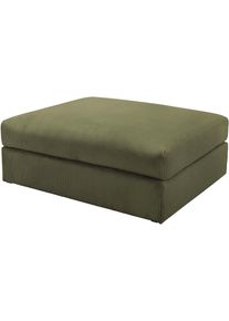 Polsterhocker OTTO HOME "Soft&Cosy XL, B: 101 cm - OTTO. Verl&auml;ssliche Qualit&auml;t.", olive, B:101cm H:52cm T:97cm, 100% Polyester, Hocker, Polsterhocker, Mega-Hocker, in Cord oder Chenille-Struktur w&auml;hlbar