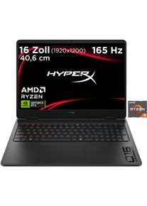HP Gaming-Notebook "HyperX OMEN 16-ap1293ng", schwarz (shadow schwarz), 24 GB RAM 1.000 GB SSD, Ryzen 9, Windows11Home64-Bit, Notebooks, Gaming-Notebook