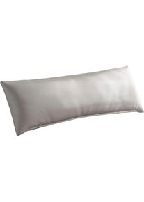 Sit & More Polsterauflage SIT & MORE "Eve", grau (light grau), B:65cm H:25cm T:10cm, Leder, Polsterauflagen, Polsterauflage
