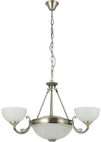 Eglo H&auml;ngeleuchte "SAVOY Pendellampe - Metallguss - E14;E27 - 3X40W;2X60W - IP20", br&uuml;niert, 5, &Oslash; 74cm H: 110cm, 1 Stk., Leuchten, H&auml;ngelampe, Deckenlampe, Wohnzimmer, Esszimmer, H110 x &Oslash;74 cm, H&auml;ngeleuchte