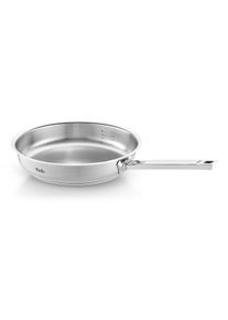 Bratpfanne Fissler "Original-Profi Collection", silber (silberfarben), B:26cm H:7,5cm L:44,5cm &Oslash;:24cm, Pfannen, Bratpfanne, Kaltmetallgriffe;Mess-Skala (L);cookstar Allherdboden;Sch&uuml;ttrand