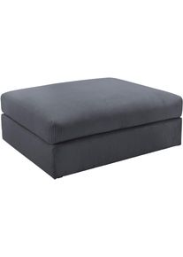 Polsterhocker OTTO HOME "Soft&Cosy XL, B: 101 cm - OTTO. Verl&auml;ssliche Qualit&auml;t.", grau (anthrazit), B:101cm H:52cm T:97cm, 100% Polyester, Hocker, Polsterhocker, Mega-Hocker, in Cord oder Chenille-Struktur w&auml;hlbar
