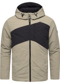 Winterjacke Ragwear "Winterjacke Cassey Warm YOUMODO", Herren, Gr. L, gr&uuml;n (dusty olive), Obermaterial: 100% Nylon NY. Obermaterial: Futter: 100% Polyester PES. 100% Polyester PES., gerade, hoch geschlossener Ausschnitt, normaler Saum, Jacken Winterjacke, Warme Herren Jacke mit verstellbarer Kapuze