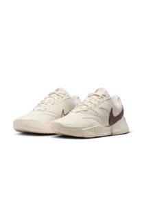 Tennisschuh Nike "W COURT LITE 4", Damen, Gr. 39, beige (pale ivory, tattoo, vachetta tan), Synthetik, Textil, Schuhe Tennisschuh, Allcourtschuh
