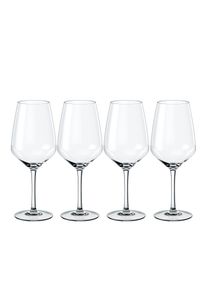 Gl&auml;ser-Set "Essential Rotweinglas", klar, H:22,6cm &Oslash;:8,7cm, Kristallglas, LIKE. BY VILLEROY & BOCH, Trinkgef&auml;&szlig;e, Gl&auml;ser-Set