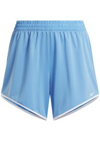 Shorts Reebok "ID TRAIN KNIT SHORT", Damen, Gr. S, N-Gr, blau (recovery blu), Obermaterial: 100% Polyester, Hosen Shorts, f&uuml;r Alltag und Training, sportlicher Stil, sportliche Shorts