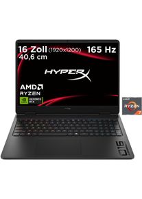 HP Gaming-Notebook "HyperX OMEN 16-ap1290ng", shadow schwarz, 16 GB RAM 512 GB SSD, Ryzen 9, Windows11Home64-Bit, Notebooks, Gaming-Notebook