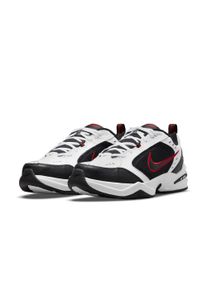 Sneaker Nike "AIR MONARCH IV (4E)", Herren, Gr. 43, wei&szlig;, schwarz, Leder, Synthetik, Textil, Schuhe Sneaker