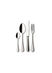 Villeroy & Boch Besteck-Set VILLEROY & BOCH "Tafelbesteck Septfontaines 144er Set silber", silber, 144, Essbesteck-Sets, Besteck-Set, Sp&uuml;lmaschinenfest