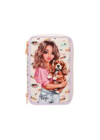 Buntstift Depesche "3-Fach Federtasche SUNNY DOG TOPModel 7,5 x 13 x 20 cm bunt", Kinder, bunt, Kunststoff, Stifte Buntstift