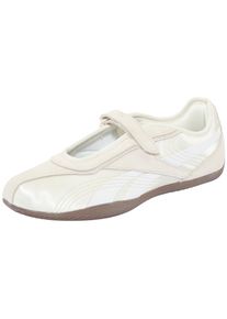 Sneaker Reebok CLASSIC "ULTRA LO MARY JANE", Damen, Gr. 36, vintagechalk, ftwrwei&szlig;, gum, Leder, Textil, Schuhe Sneaker