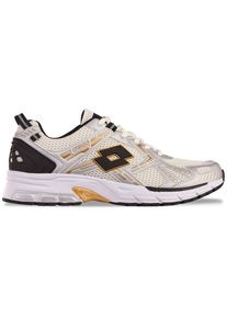 Sneaker Lotto, Herren, Gr. 40, silber (silber, gold), Kunstfaser, Synthetik, Mesh, Schuhe Sneaker, - in angesagtem Y2K Style