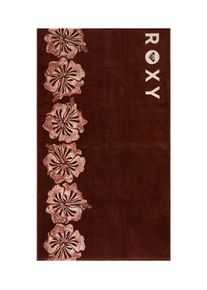 Bademantel Roxy "Cold Water Message", Damen, braun (cappuccino), Obermaterial: 100% Baumwolle., Hausm&auml;ntel Bademantel