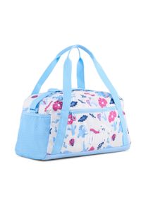 Sporttasche Puma "PHASE AOP EXTRA SMALL SPORTS BAG", M&auml;dchen, bunt (frosted ivory, little forester aop), Netz, Obermaterial: 100% Polyester, gemustert, Taschen Sporttasche, Sporttasche, mit verstellbaren Schulterriemen