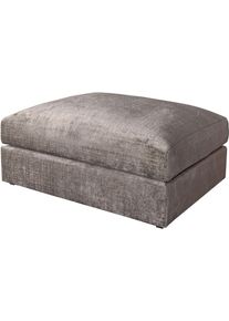 Polsterhocker OTTO HOME "Soft&Cosy XL, B: 101 cm - OTTO. Verl&auml;ssliche Qualit&auml;t.", taupe, B:101cm H:52cm T:97cm, 100% Polyester, Hocker, Polsterhocker, Mega-Hocker, in Cord oder Chenille-Struktur w&auml;hlbar