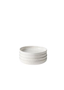 Teller-Set GIPFELST&Uuml;CK "Alpenwiese", beige (creme), 4, Geschirr-Sets, Teller-Set