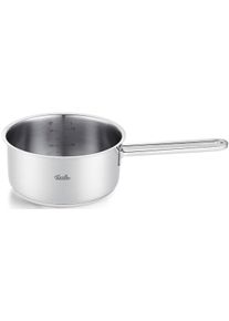Kasserolle Fissler "Viseo Pro", silber (silberfarben), &Oslash;:16cm, T&ouml;pfe, Kasserolle, Edelstahl-Stielkasserolle mit Superthermic Boden