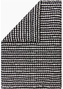 Bettbezug Marimekko "R&Auml;SYMATTO", schwarz-wei&szlig; (schwarz), B:140cm L:200cm, Perkal, Obermaterial: 100% Baumwolle, Bettbez&uuml;ge, Bettbezug, Wei&szlig;, Schwarz