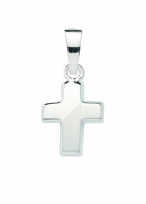 Adelia&acute;s Kreuzkette ADELIA&acute;S "Adelia's Halskette - Kreuzkette mit Kreuz Anh&auml;nger aus 925 Silber Halskette - Kreuzkette mit Kreuz Anh&auml;nger aus 925 Silber" Gr. 45, silber, Halsketten, Damen, Silber 925 (Sterlingsilber), Kreuzkette