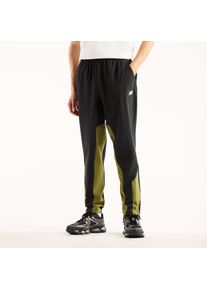 Trainingshose New Balance "UTILITY STRETCH WOVEN PANT", Herren, Gr. L, N-Gr, sport gr&uuml;n (gee), Obermaterial: 86% Polyester, 14% Elasthan, Hosen Trainingshose, Trainingshose f&uuml;r Fitness und Sportmode, sportlicher Stil