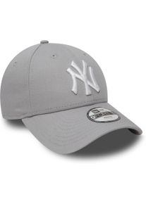 Baseball Cap New Era "NEW YORK YANKEES N", Jungen, grau, Obermaterial: 100% Baumwolle, Caps Baseball Cap, mit Logostickerei, klassische Form, aus Baumwolle, neutraler Schnitt