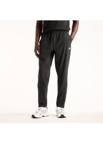 Trainingshose New Balance "UTILITY STRETCH WOVEN PANT", Herren, Gr. L, N-Gr, schwarz (bk), Obermaterial: 86% Polyester, 14% Elasthan, Hosen Trainingshose, Trainingshose f&uuml;r Fitness und Sportmode, sportlicher Stil