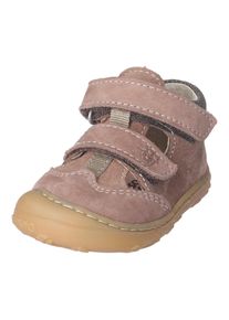 Lauflernschuh Pepino BY RICOSTA "Ebi WMS: mittel", M&auml;dchen, Gr. 21, schoko, Leder, Textil, Schuhe Lauflernschuh, Klettschuh, Lederinnensohle, Gr&ouml;&szlig;enschablone zum Download