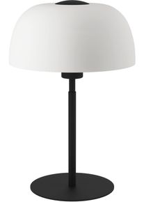 Eglo Tischleuchte "SOLO 2", schwarz (schwarz, wei&szlig;), &Oslash; 26cm H: 41,5cm, 1 Stk., Leuchten, Tischleuchte, H41,5 x &Oslash;26 cm, 1X40W exkl., Tischleuchte