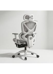 Reclining Backrest Ergonomic Mesh Chair High Back Rolling Desk Chair Adjustable Support for Efficient Desk Work