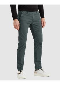 PME-Legend Chinohose PME LEGEND "TWIN WASP CHINO LEFT HAND STRETCH TWILL", Herren, Gr. 33, L&auml;nge 32, gr&uuml;n (schwarz slate), Canvas, Obermaterial: 98% Baumwolle, 2% Elasthan, unifarben, regular fit kn&ouml;chellang, Hosen Chinohose, mit Taschen