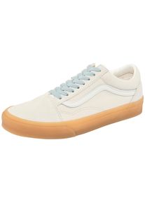 Sneaker Vans "Old Skool", Damen, Gr. 47, beige (ic2, gum turtledove, slate blau), Leder, Schuhe Sneaker