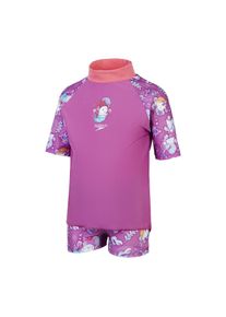 Speedo Rash-top voor meisjes met zeedierenmotief (Roze)
