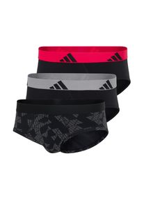 Slip adidas Sportswear "Active Flex Cotton", Herren, Gr. S, 916, sonstiges, Single Jersey, Obermaterial: 95% Baumwolle, 5% Elasthan, k&ouml;rpernah, Unterhosen Slip, elastisch, Logo-Bund, scheuerfreies Tragegef&uuml;hl, ohne Eingriff