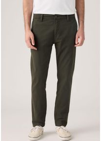 Levi's Chinohose LEVI'S "Chino Taper", Herren, Gr. 32, L&auml;nge 30, komodo shady gd, Web, Obermaterial: 98% Baumwolle, 2% Elasthan, gerade, unten schmal kn&ouml;chellang, Hosen Chinohose, mit optimalem Stretchanteil