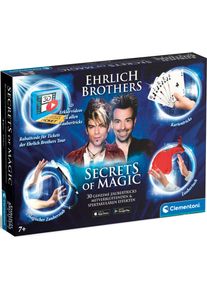 Zauberkasten Clementoni "Ehrlich Brothers, Secrets of Magic", bunt, Zauberk&auml;sten, Kinder, Zauberkasten, Made in Europe