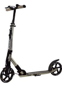 Cityroller BEST Sporting "City-Scooter schwarz gold", schwarz (schwarz, gold), Roller, Cityroller
