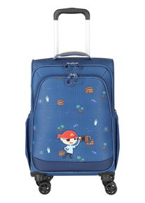 Kinderkoffer Travelite "MINIMOVER Kinderkoffer", M&auml;dchen, Gr. B/H/T: 35cm x 55cm x 20cm 36 l, blau, Polyester, festlich, Koffer Kinderkoffer, leicht und kindgerecht, ideal f&uuml;r Reisen